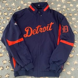 Authentic MLB player majestic Detroit Tigers jacket. Size 2XL